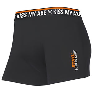 Boxer Stihl nero in cotone 100% con elastico in vita KISS MY AXE taglia SZ S