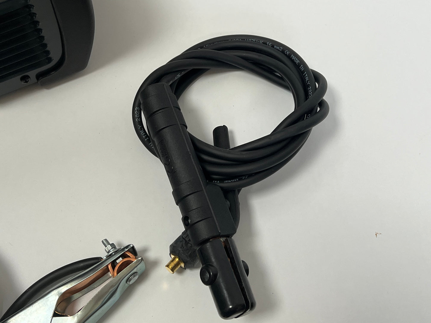 Cavo massa con pinza per saldatrice MMA Beta Welding 1860BH 120A