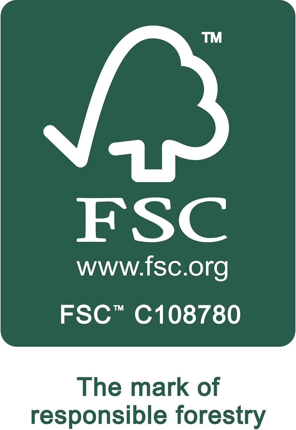 Marchio FSC certificazione responsabilità forestale