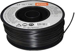Bobina di filo per decespugliatore Stihl, diametro 3,3 mm, lunghezza 130 m, colore nero, adatto per taglio erba e sterpaglie, alta resistenza e durata, compatibile con vari modelli di decespugliatori, accessorio originale Stihl.