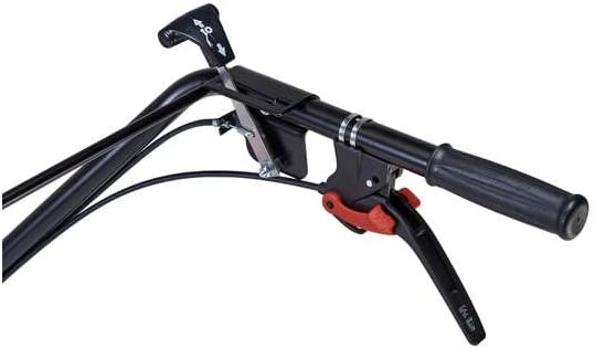 Dettaglio comandi manubrio motozappa Honda FG 320