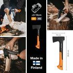 Scheda dimensioni ascia da taglio Fiskars X7 XS