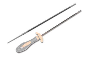 Lima tonda STIHL posizionata su un tavolo di legno