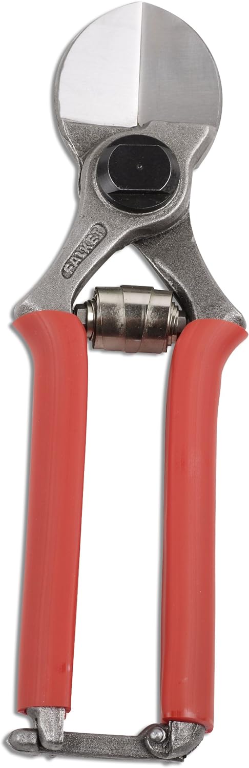 Cesoie da giardino Falket 21 cm doppio taglio con impugnature rosse