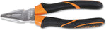Pinza universale Beta 1150-180 con impugnatura ergonomica bicolore nero e arancione, ideale per lavori di precisione e manutenzione. Strumento di alta qualità per professionisti e fai-da-te, resistente e durevole.