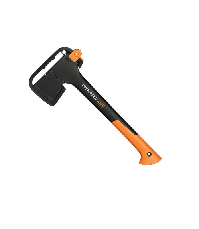 Ascia da taglio Fiskars X10 per carpenteria e lavori in legno, lama in acciaio temprato