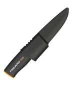 Fiskars K40 coltello multiuso con fodero in plastica e impugnatura ergonomica