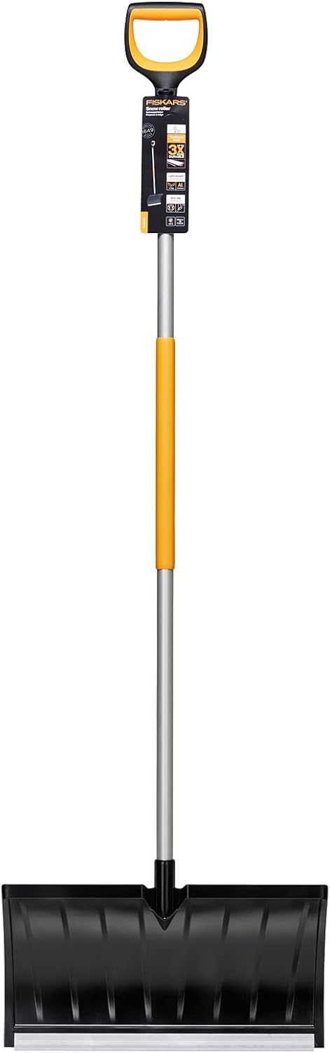 Pala spingineve Fiskars X-series 173 cm con etichetta prodotto