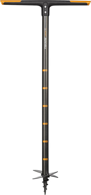Trivella manuale Fiskars QuikDrill 15 cm con impugnatura a T e tacche di profondità