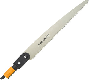Seghetto dritto Fiskars QuikFit 52 cm con lama e attacco rapido nero e arancione