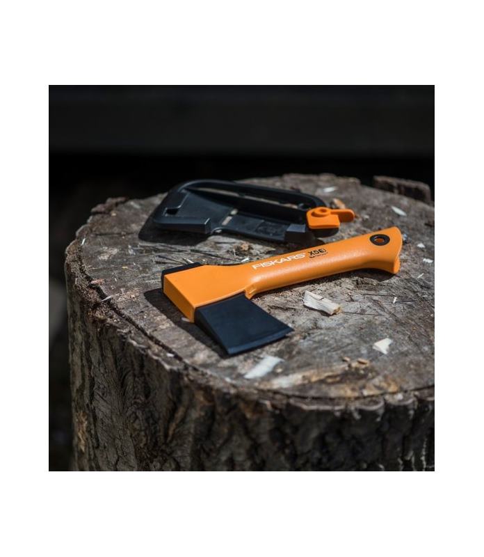 Ascia Fiskars X5 XXS per spaccare legna da ardere in campeggio e outdoor