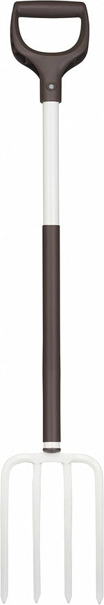 Forcone Fiskars Light con 4 denti in acciaio e manico leggero