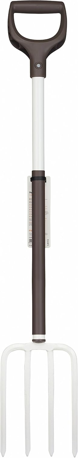 Forcone Fiskars Light per orto e giardino con manico in alluminio