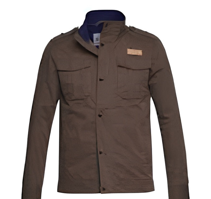 Giacca sahariana Stihl SZ M Badge marrone con cerniera nascosta e tasche