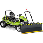 Grillo Climber 10.27 trinciaerba 4WD con lama neve applicata anteriormente
