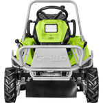 Grillo Climber 7.15 trattorino trinciaerba vista frontale con fanale anteriore
