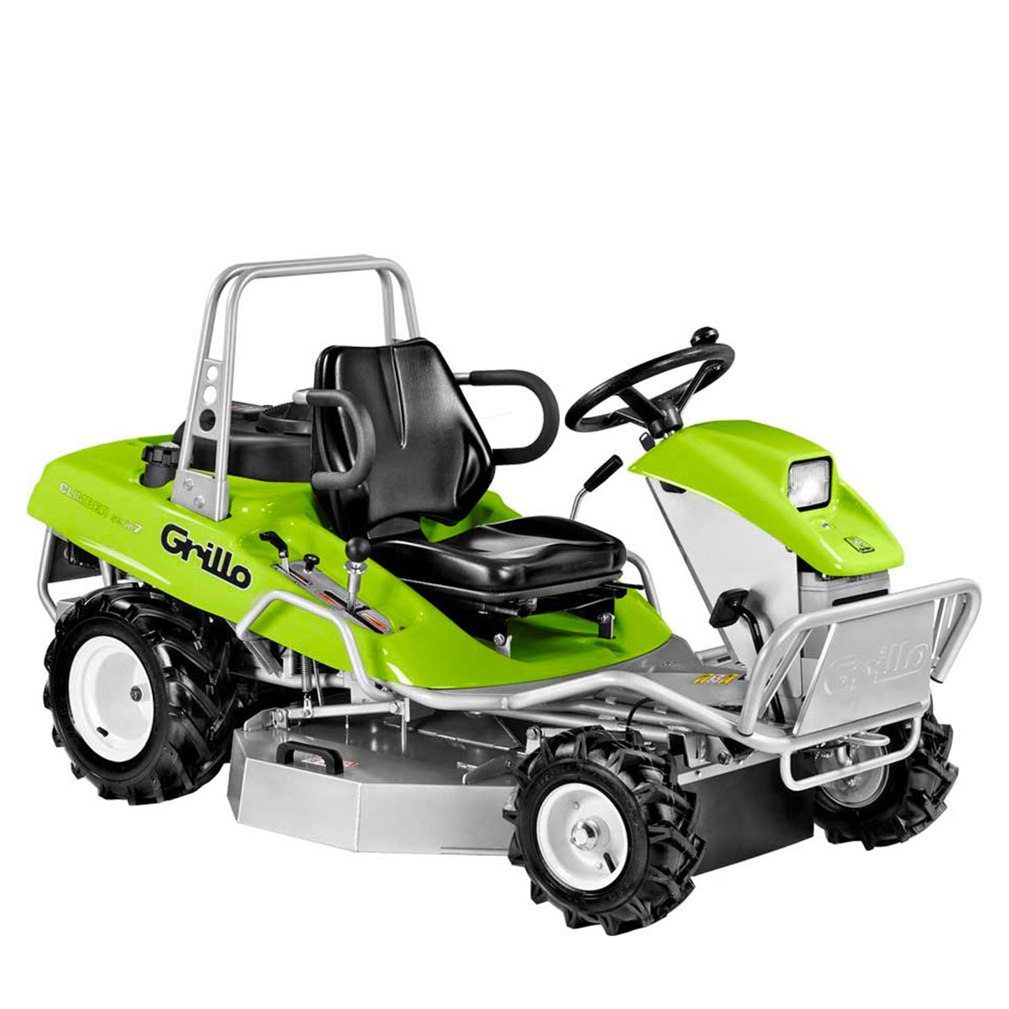 Trattorino trinciaerba Grillo Climber 7.18 idrostatico con piatto da 85 cm
