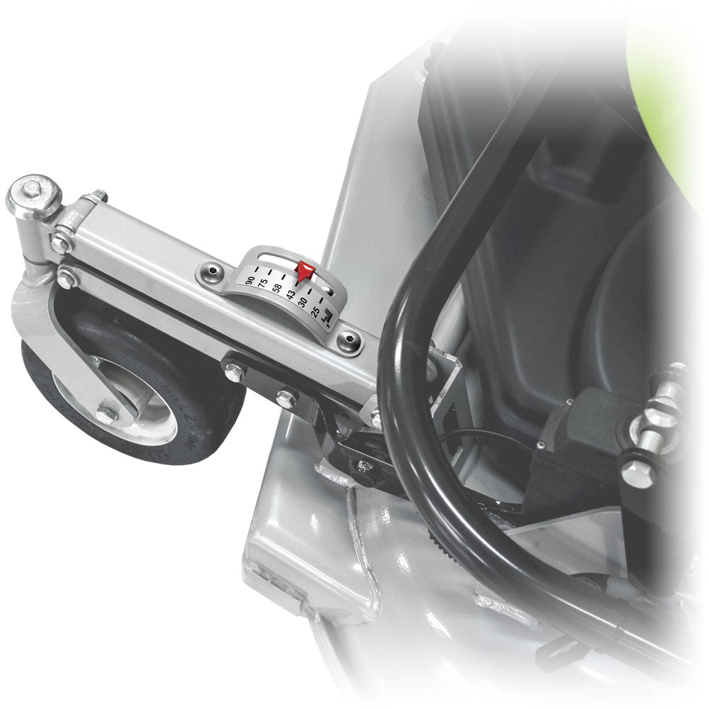 Regolazione altezza di taglio del piatto frontale Grillo FD 450