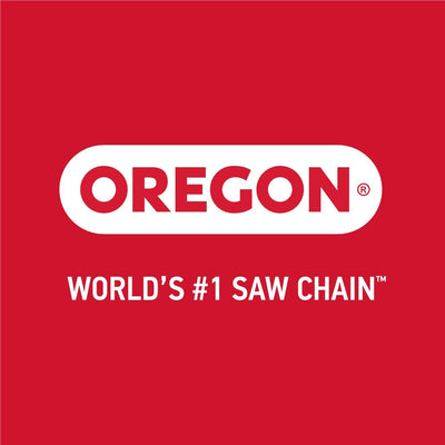 Logo Oregon su confezione lime per motosega