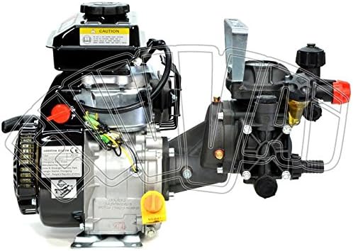 Motopompa a scoppio 2,5 HP profilo completo per diserbo e irrigazione