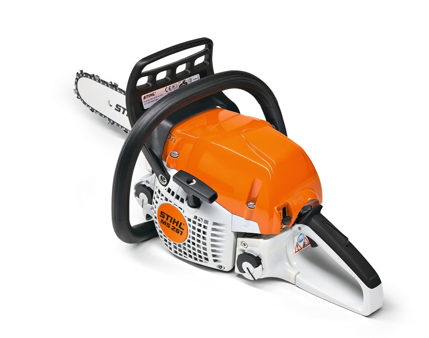 Motosega Stihl MS 251 compatta e robusta per raccolta legna da ardere