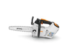 Motosega Stihl MSA 161 T 36 V sistema AP con impugnatura superiore