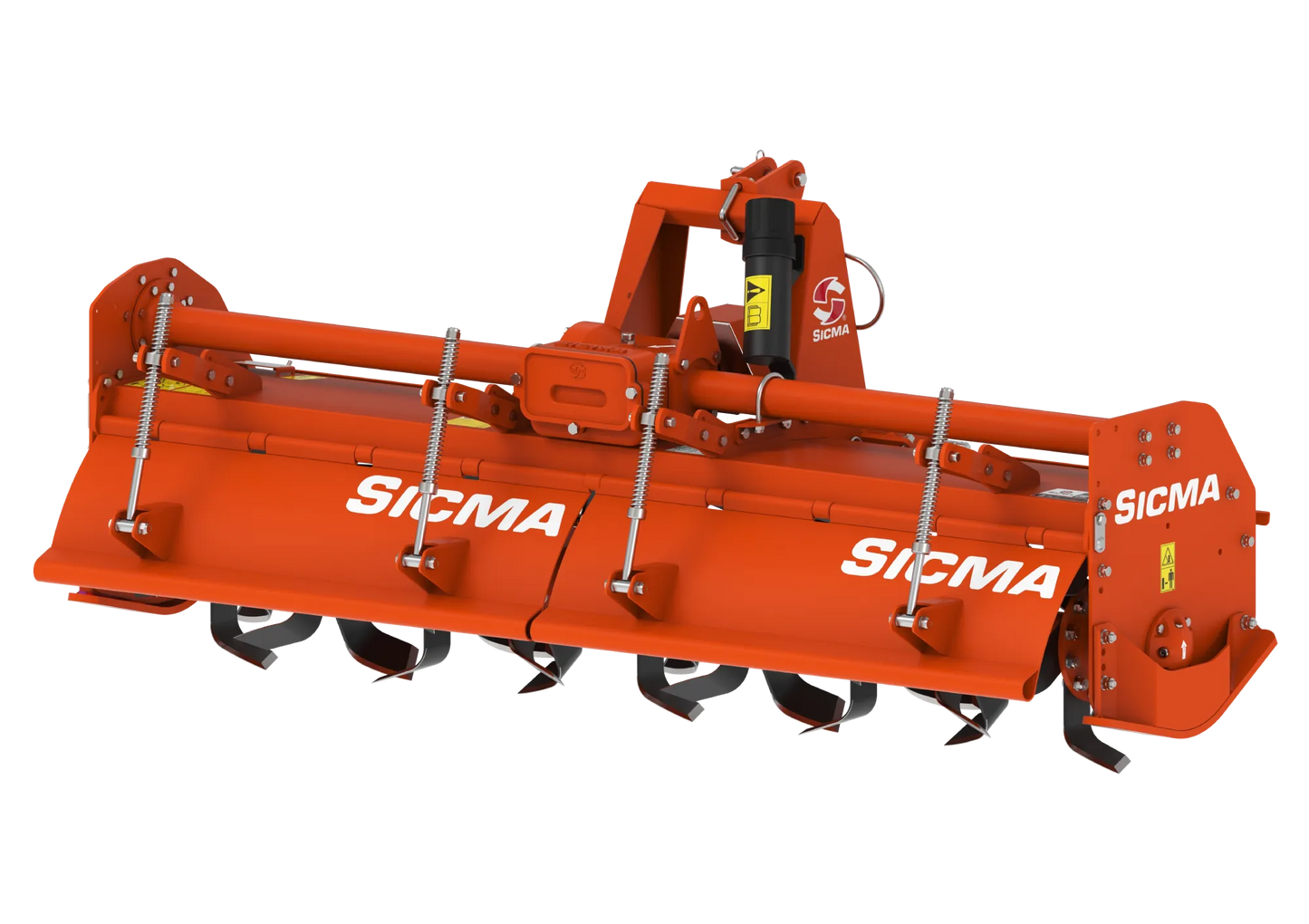 Fresatrice fissa medio pesante Sicma RM 185 larghezza lavoro 180 cm con rotore a zappe
