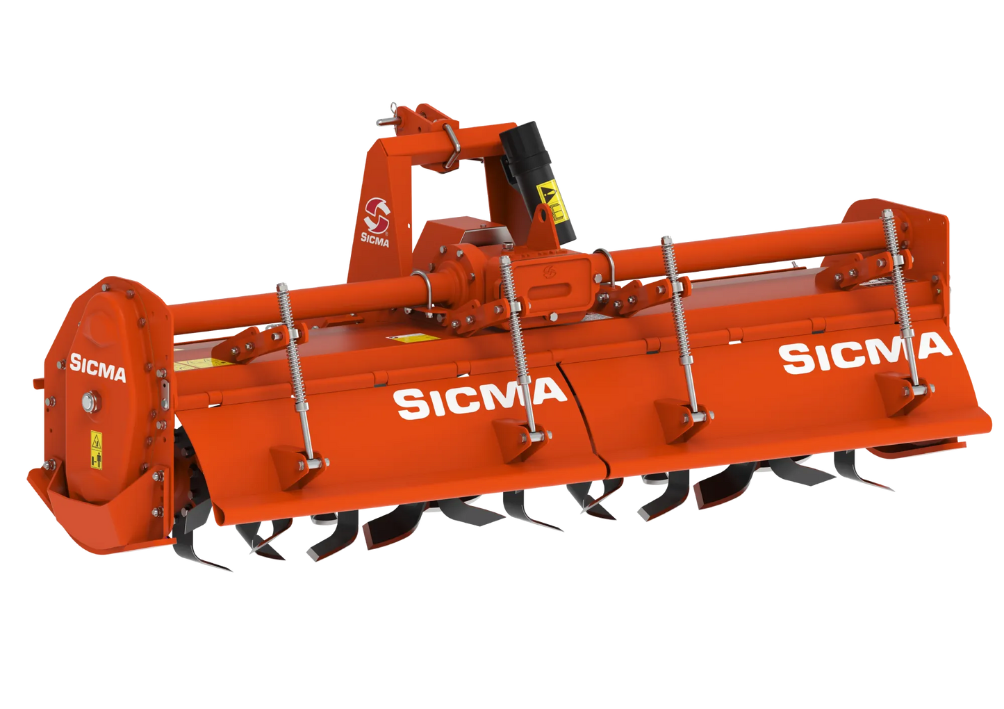 Fresatrice Sicma RM 185 per trattori 40-80 HP con cofano posteriore e rotore
