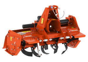 Fresatrice Sicma SA 125 spostabile leggera per trattori 10-20 HP vista frontale