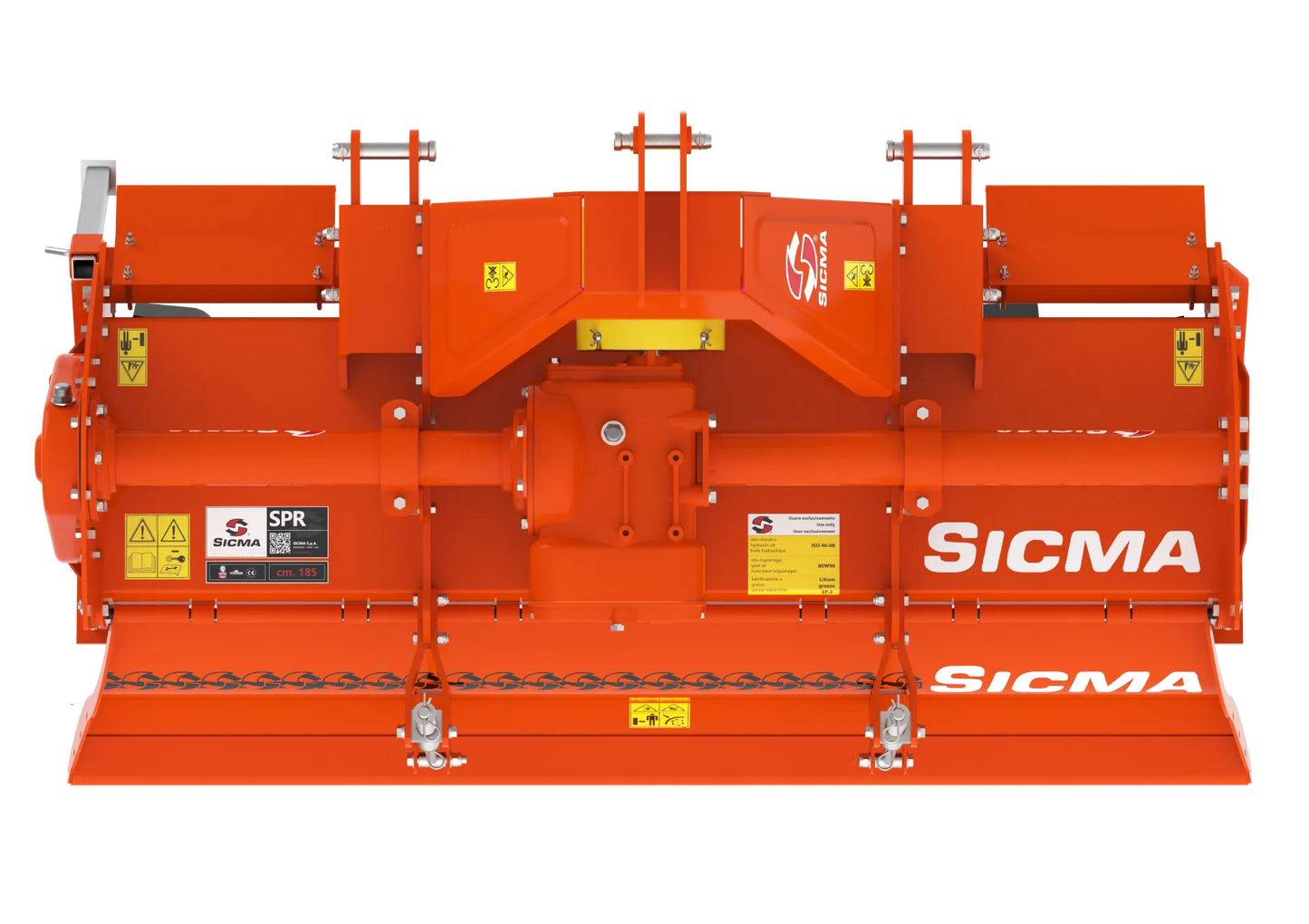 Fresatrice Sicma serie SPR fresa fissa a zappe per trattore