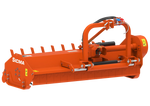 Trinciatrice spostabile Sicma SL 155 con sistema di spostamento laterale idraulico e telaio compatto