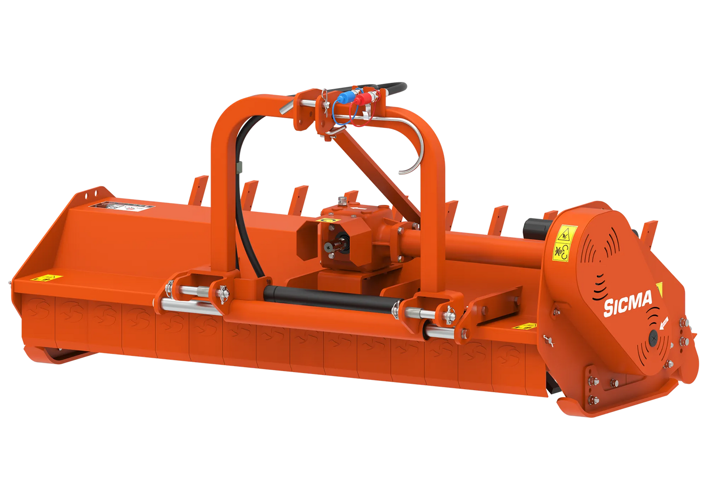 Trinciatutto spostabile leggero Sicma SL 155 con attacco a tre punti e spostamento laterale idraulico
