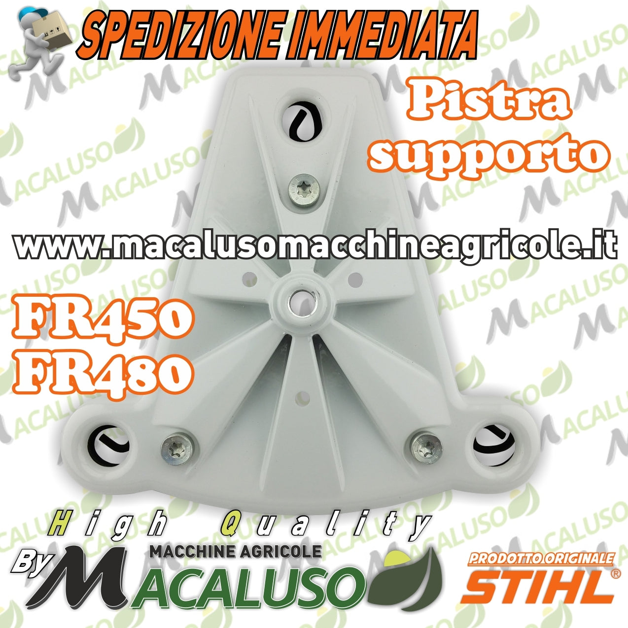 Sospensione motore Stihl per decespugliatore spalleggiato compatibile FR 85 FR 85 T FR 350 FR 450 FR 480 (4128)
