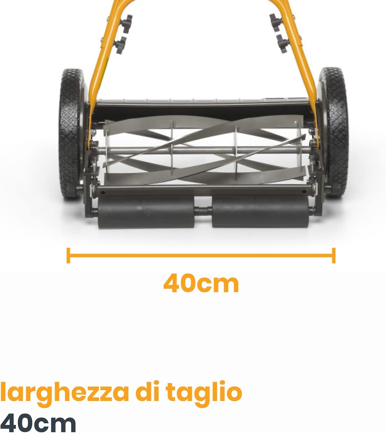 Stiga SCM 240 R regolazione altezza di taglio 25-60 mm su 3 posizioni