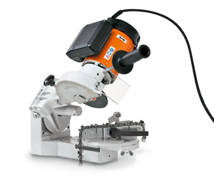 Apparecchio affilatura universale STIHL per catene Oilomatic e lame con supporto orientabile e mole