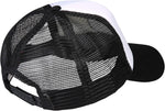 Retro berretto trucker Stihl nero con rete mesh e chiusura snapback regolabile