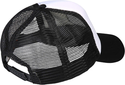 Retro berretto trucker Stihl nero con rete mesh e chiusura snapback regolabile