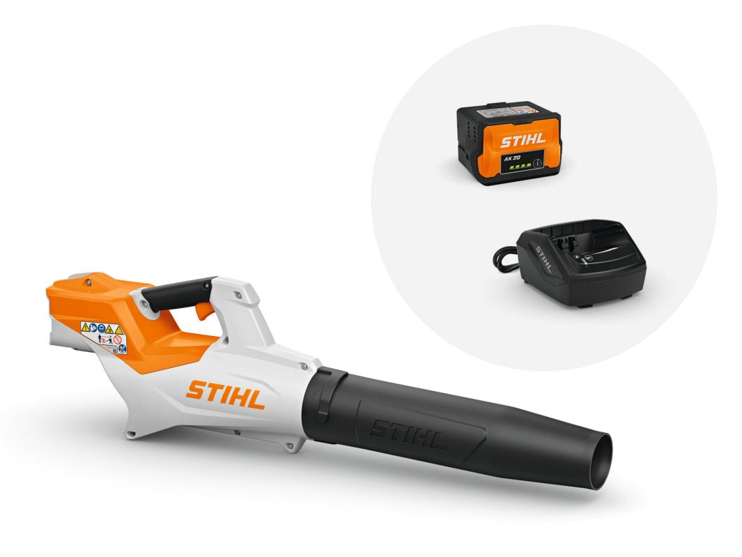 Soffiatore a batteria Stihl BGA 50 con batteria AK e caricatore