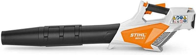 Soffiatore a batteria Stihl BGA 57 vista laterale con logo
