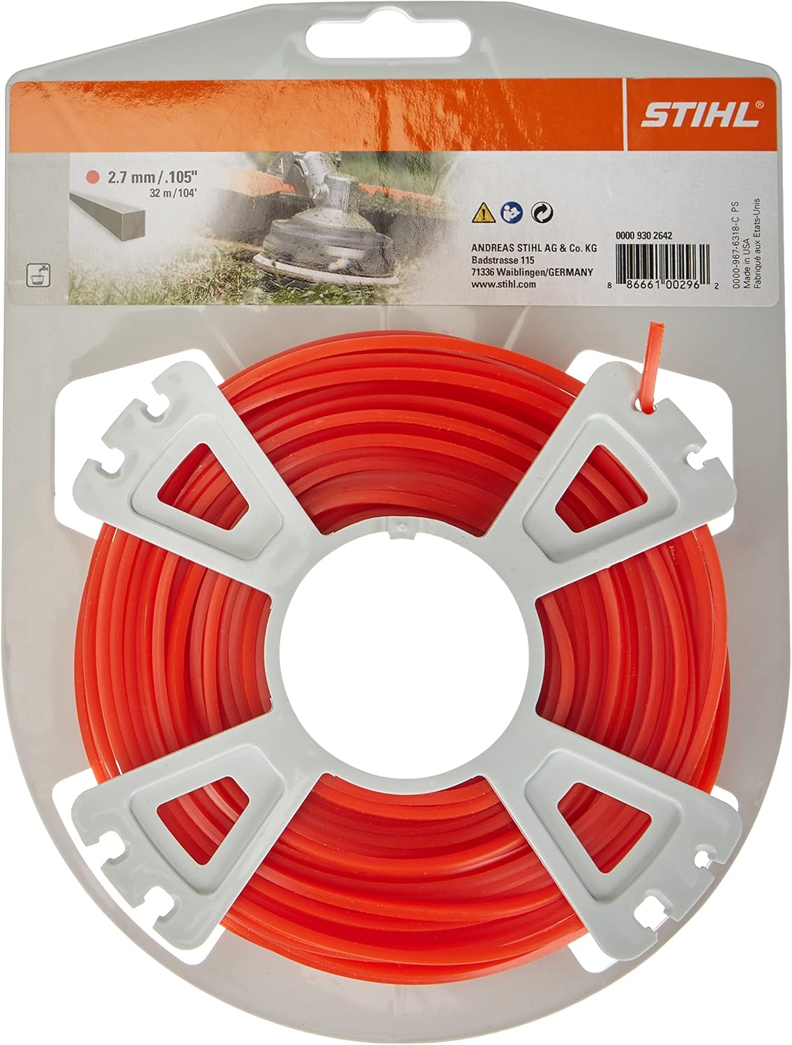 Bobina filo falciante STIHL confezione arancione per decespugliatore