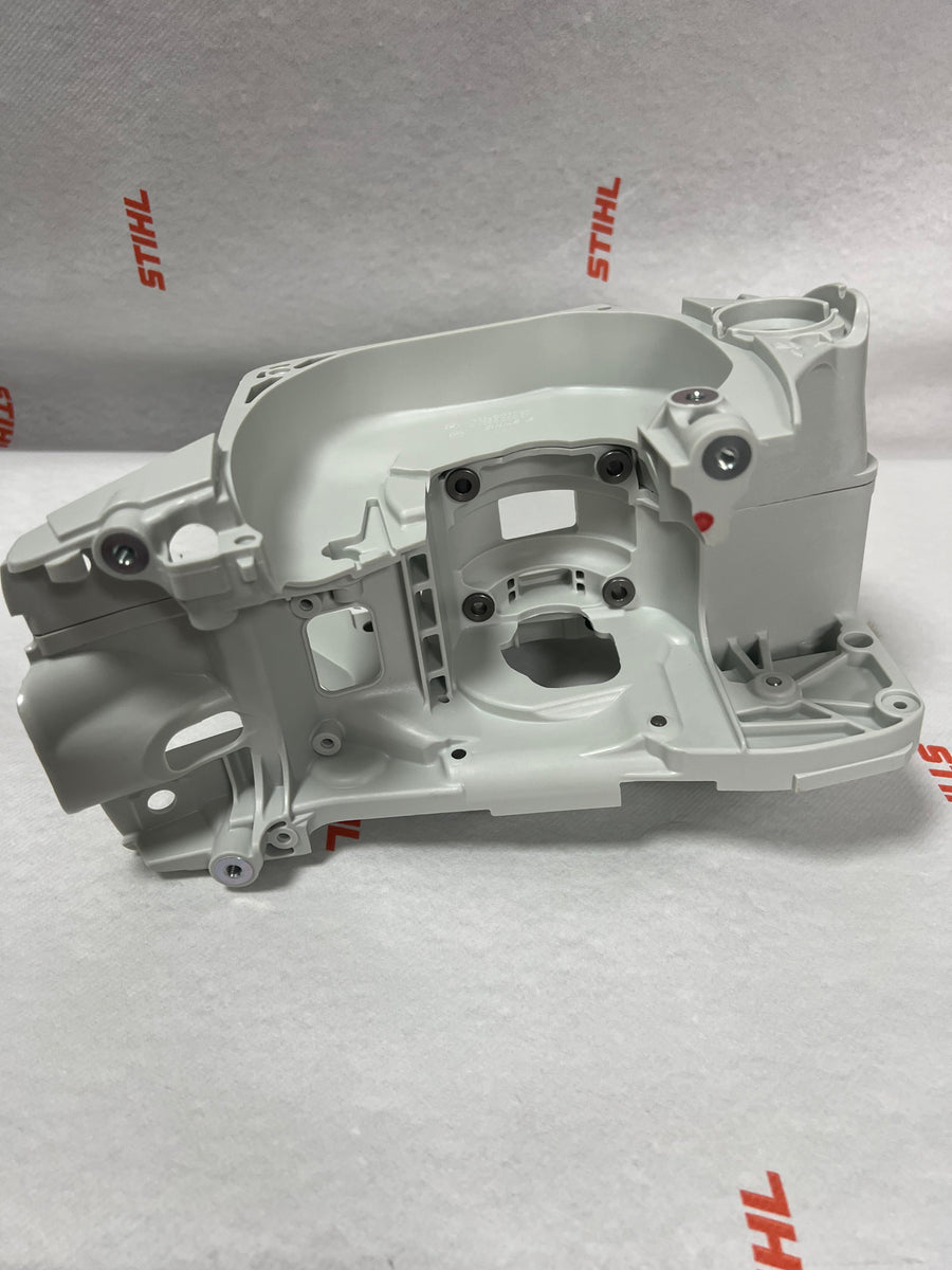 Carcassa motore originale Stihl per motosega MS 251 C-BE e MS 231 C-BE, finitura grigio chiaro