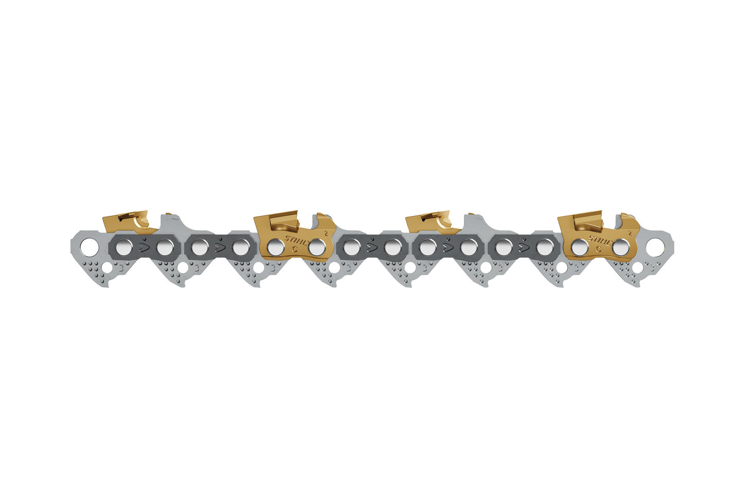 Catena Stihl Rapid Duro 3 RD3 1,6 mm dettaglio maglie e denti in metallo duro