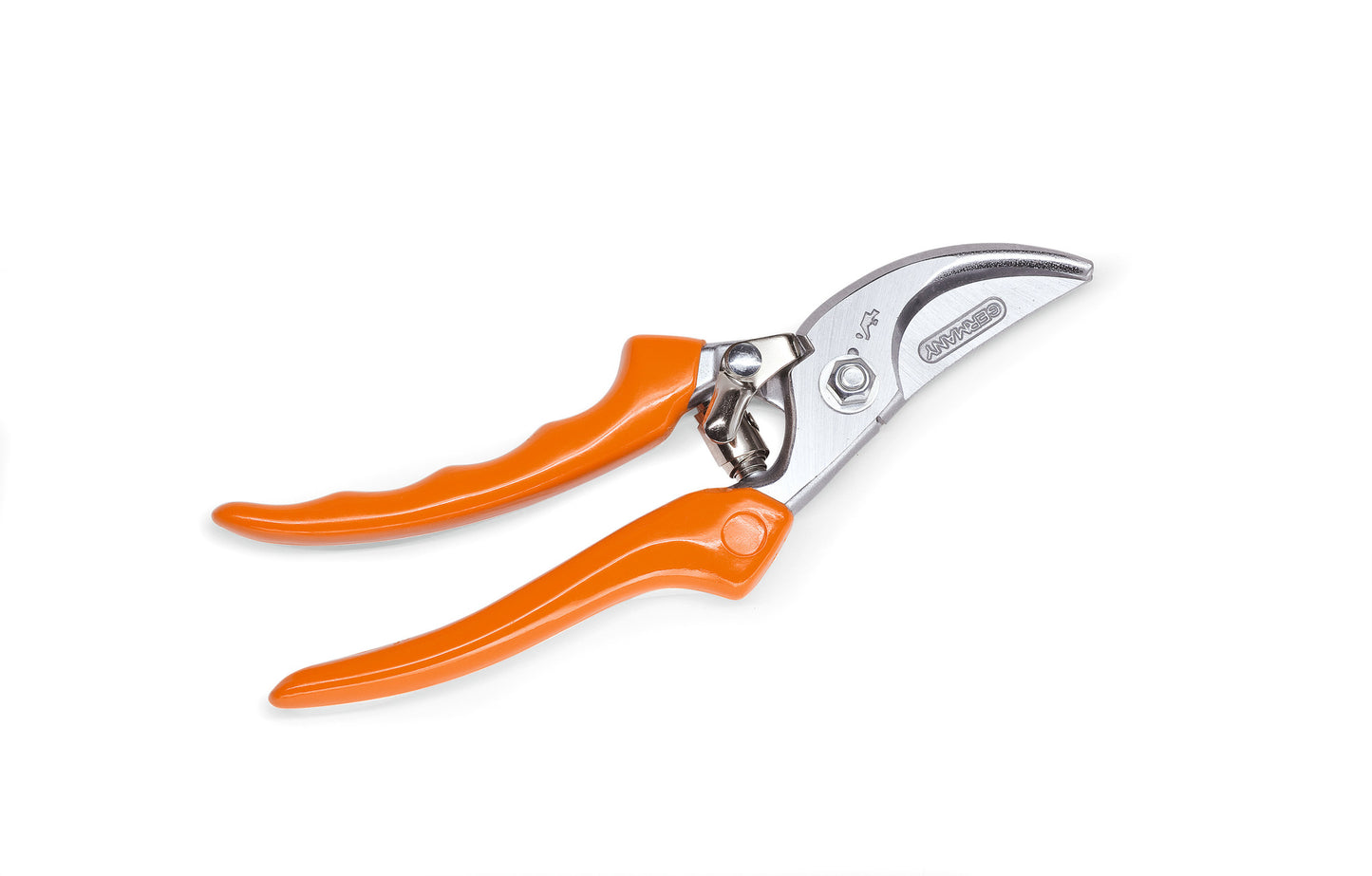 Cesoia forgiata bypass Stihl PG 20 con corpo cromato e impugnature arancioni