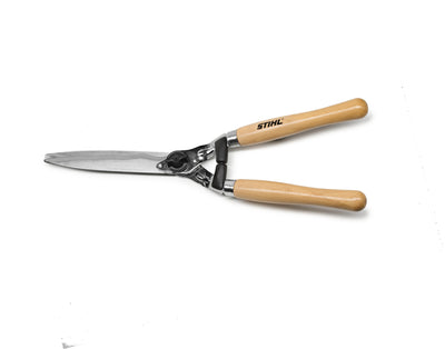 Cesoia per siepi Stihl PH 10 con manici in legno di faggio e lame ondulate