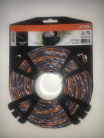 Confezione filo falciante STIHL CF3 Pro con bobina e etichetta prodotto