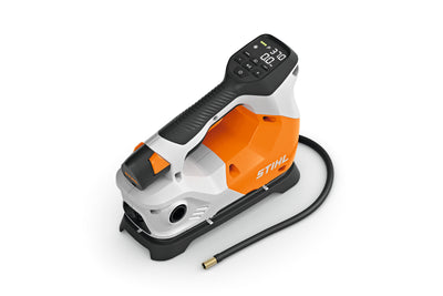 Compressore a batteria Stihl KOA 20 compatto con tubo flessibile