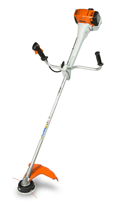 Decespugliatore Stihl FS 311 professionale con manubrio a due mani e parasassi