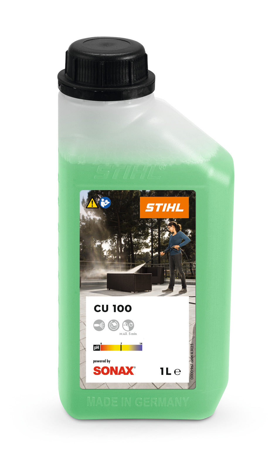 Detergente universale Stihl CU 100 per superfici dure - flacone 1 L