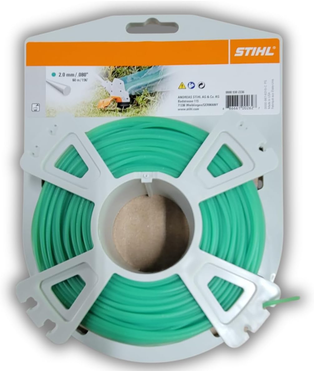 Filo falciante tondo STIHL in confezione colore verde diametro 2,0 mm