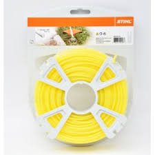 Filo tondo Stihl giallo per decespugliatore Ø 3,0 mm x 53 m
